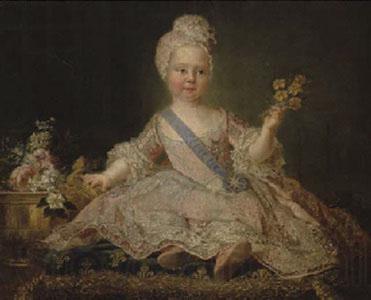 Jjean-Marc nattier Portrait presume du duc de Bourgogne